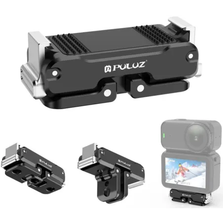 PULUZ Magnetic Metal Holder for DJI Osmo Nano (Black)